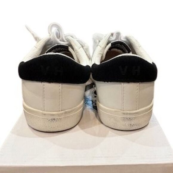 Vintage Havana White Studded Cheetah Mix Sneakers – Size 7 - Picture 3 of 11